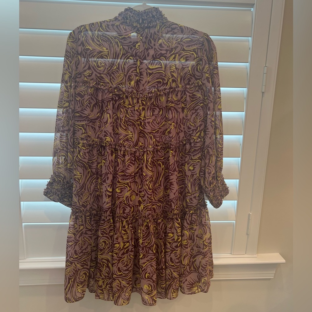 Cinq A Sept carina dress in Desert Rose Multi - size 6 NWT - Picture 4 of 14